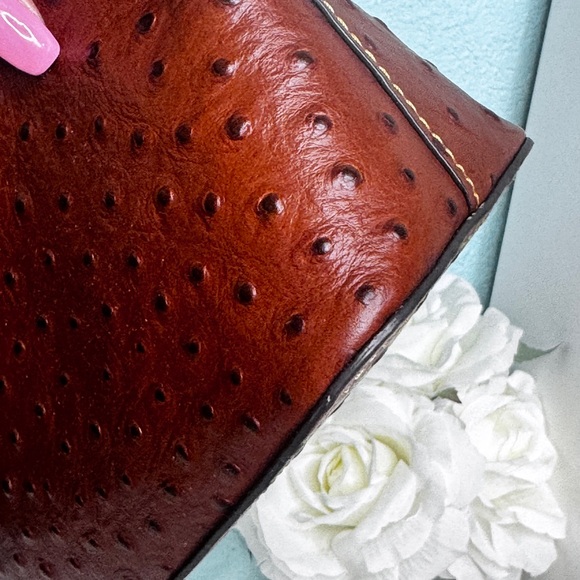 Dooney & Bourke Ostrich Ruby Crossbody Bag - Picture 8 of 13
